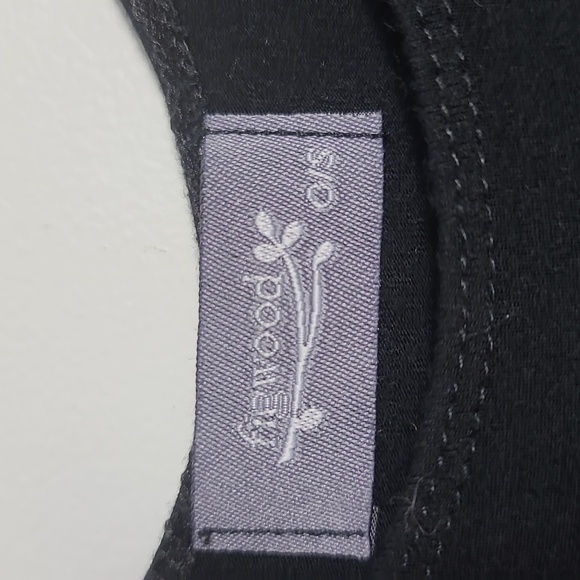 FIGWOOD Black Crew Neck Tank Top Mini Dress /Swimsuit Cover Up Size O/S - Picture 2 of 12